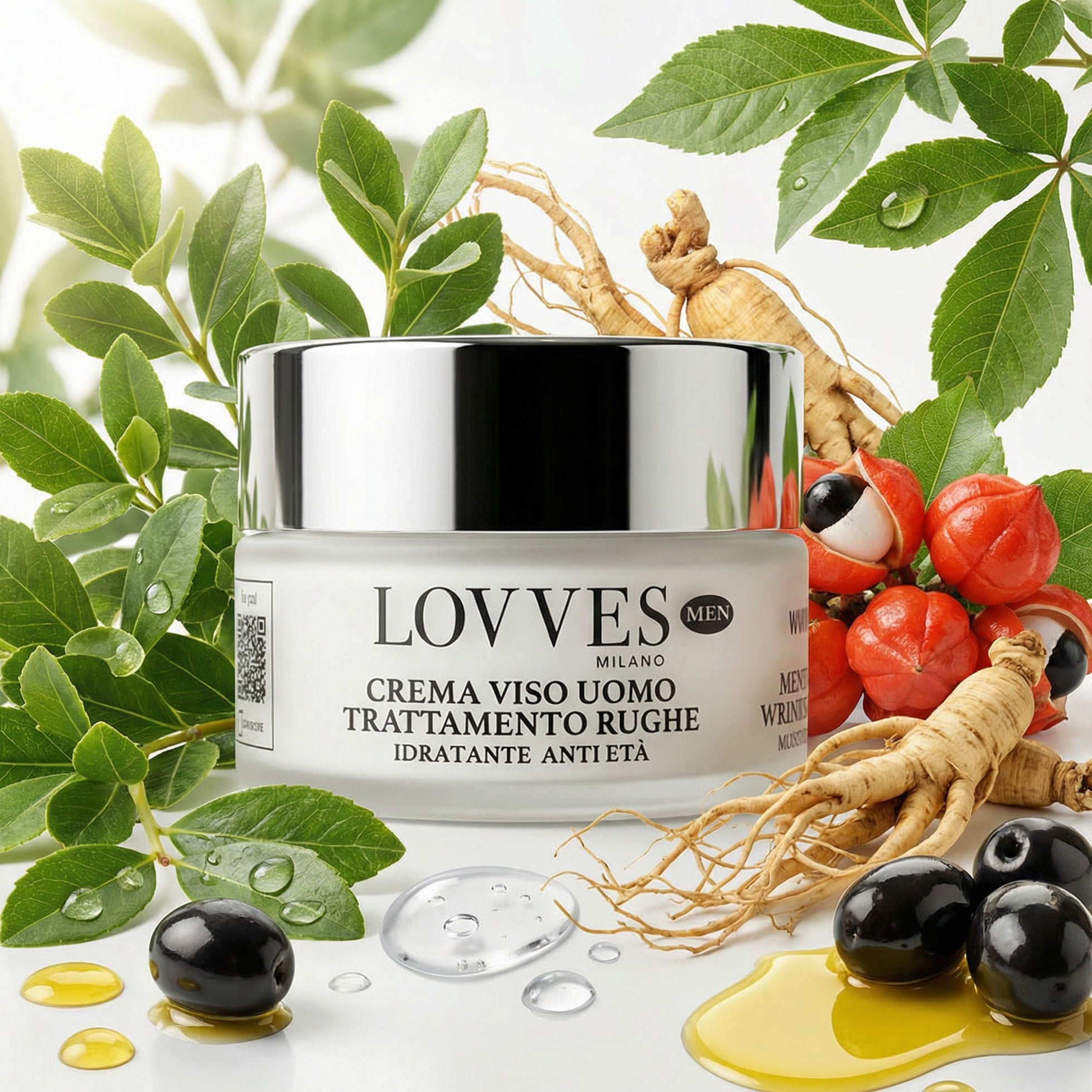 Anti-Wrinkle Face Cream for Men, Moisturizing, Anti-aging, Best